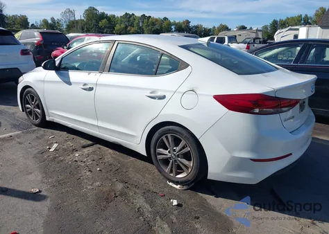 2018 Hyundai Elantra Sel из США, поврежденный, VIN 5NPD84LF5JH223320